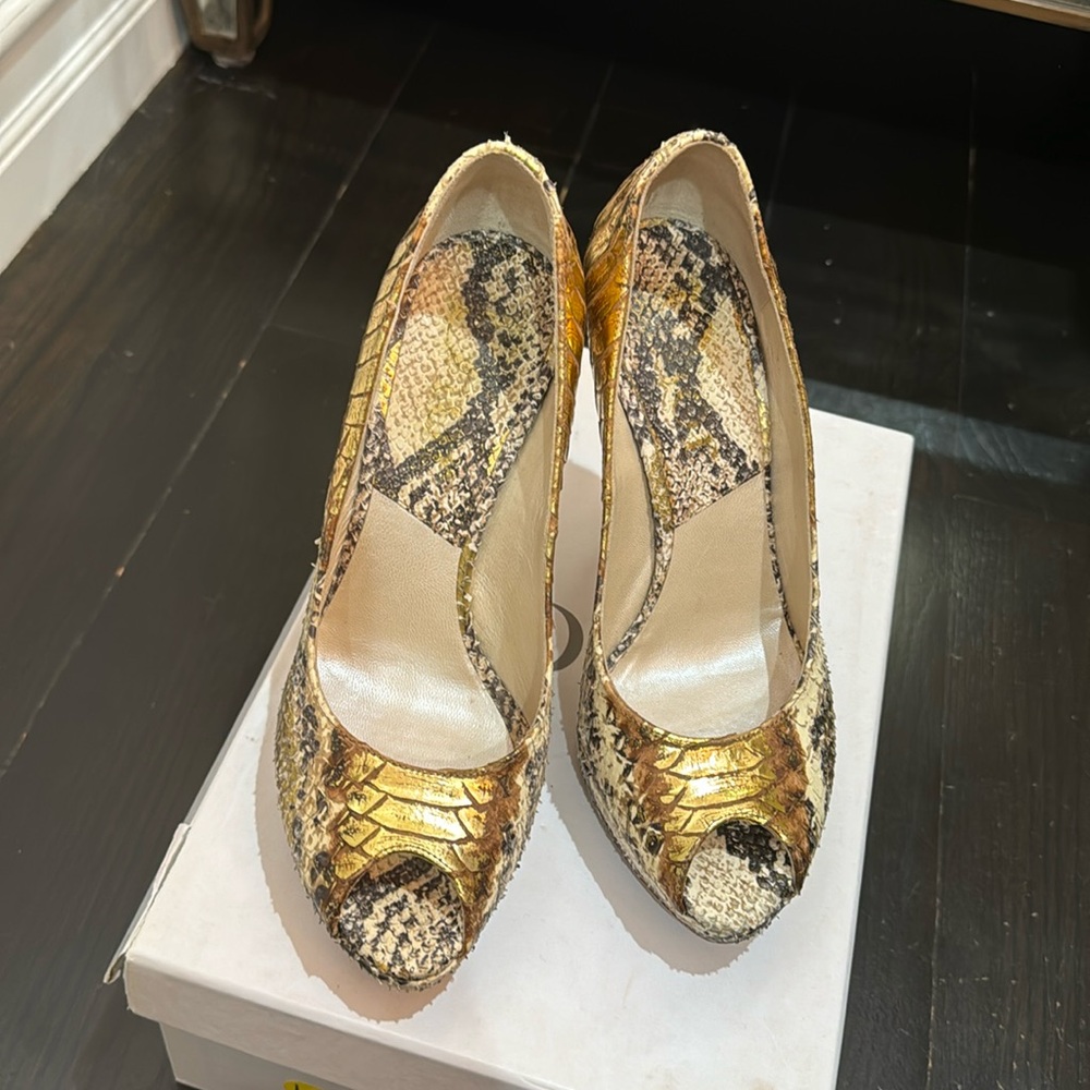 Dior Python Heels - image 1